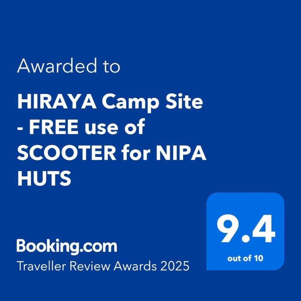 Hotel Hiraya Camp Site - Free Use Of Scooter For Nipa Huts El Nido Exteriér fotografie